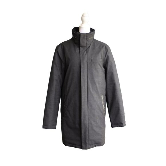$1150 Mackage Wool Down Parka Coat Sz/38 Grey LNWOT